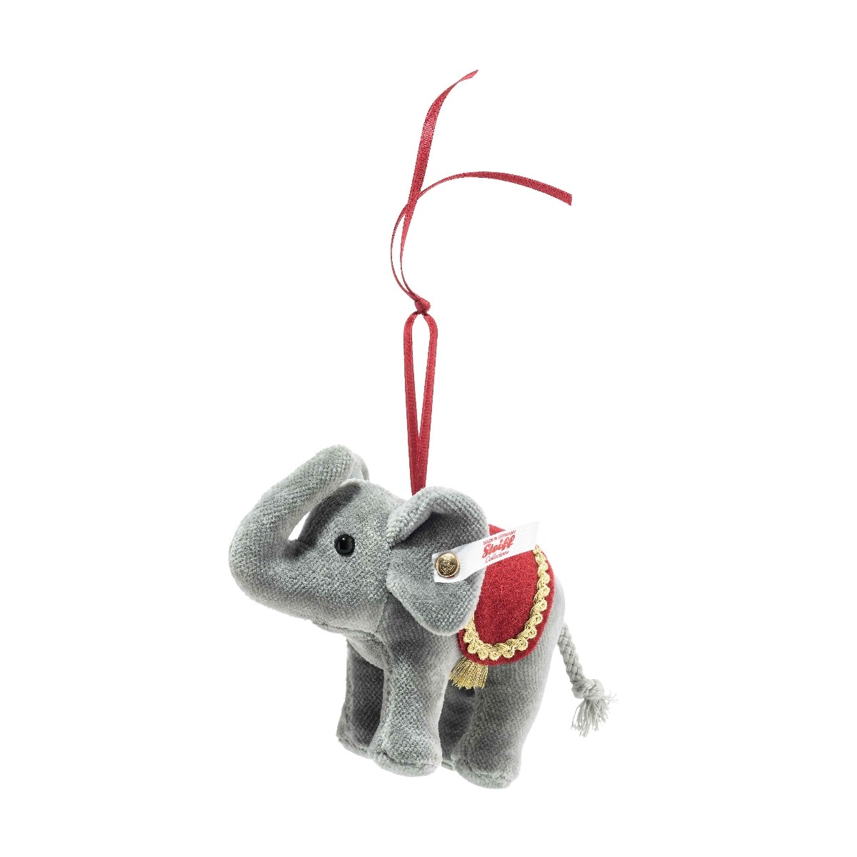 Christmas Elephant Ornament (006050) 10CM Steiff