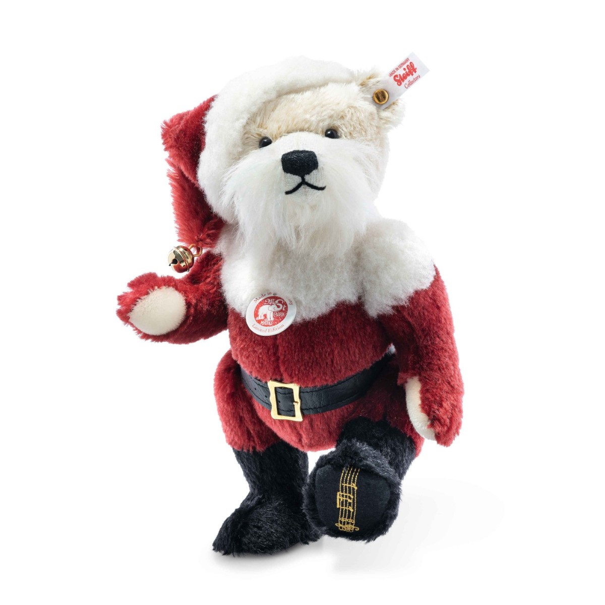teddy bear santa