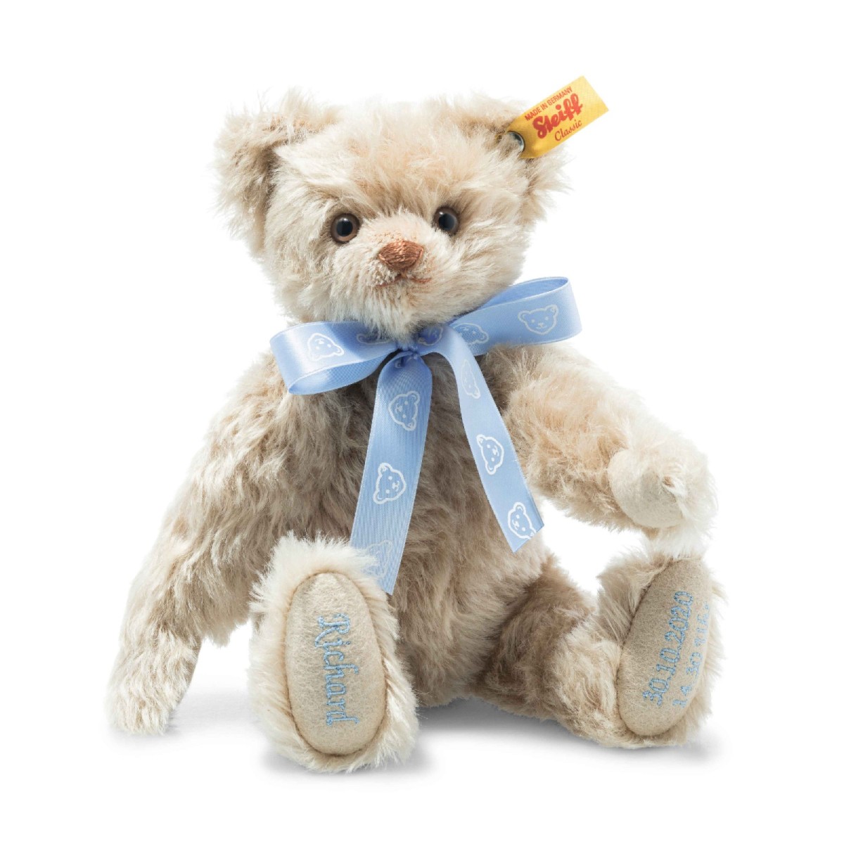 steiff bear personalised