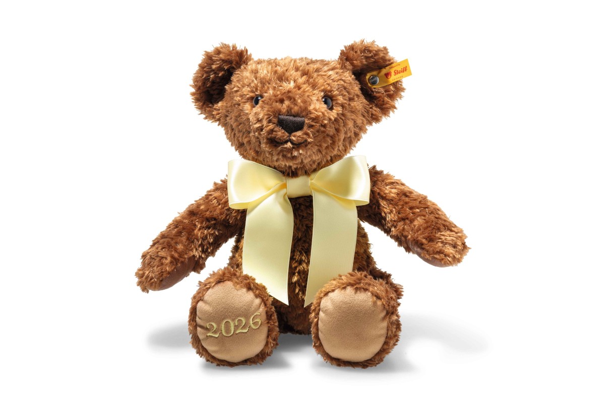 Cosy Year Bear 2026 (114175) 34cm - Steiff
