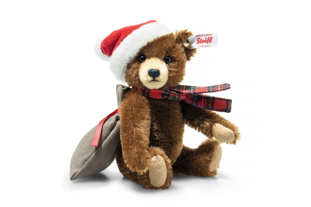 Santa Clause Teddy bear (007514) 18cm - Steiff