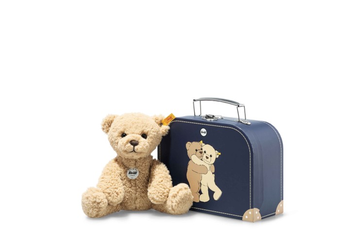 Ben Teddy Bear in Suitcase (114021) 21cm
