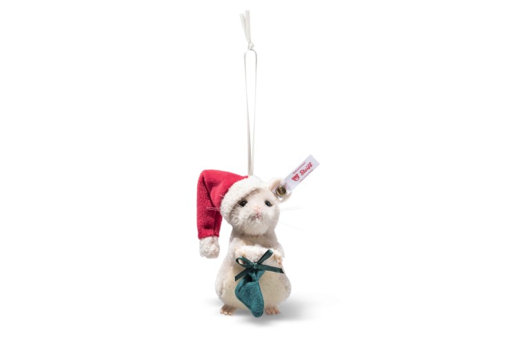 Christmas mouse ornament (005800) 8cm