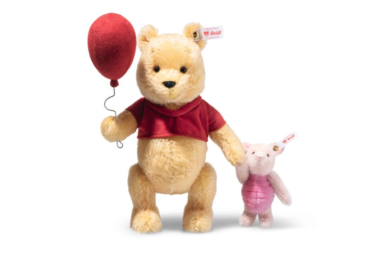 Disney Winnie the Pooh and Piglet 100th Anniversary (356438)  23cm 