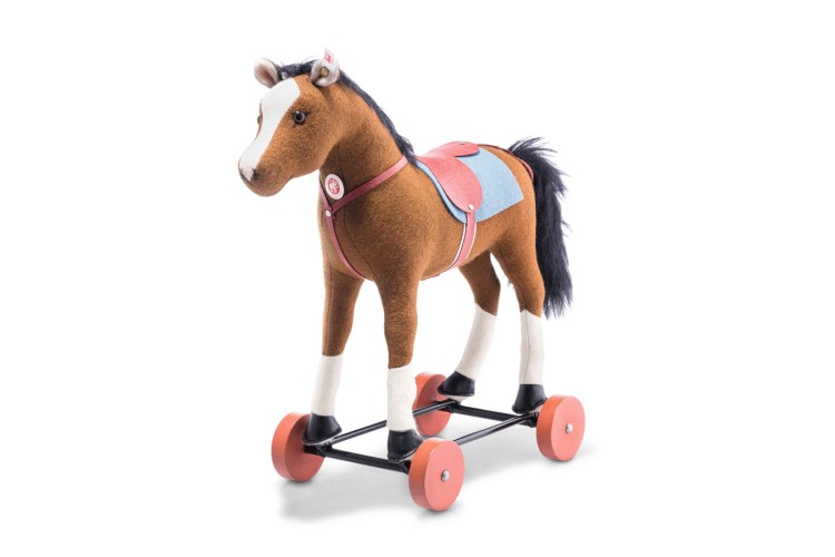 Friedhelm's horse on wheels (006838) 32cm