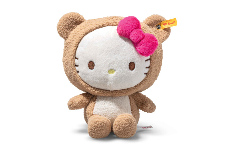 Hello Kitty in a Teddy bear costume (024771) 20cm