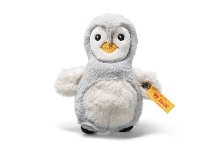 Lio penguin grip toy with rattle (242830) 11cm