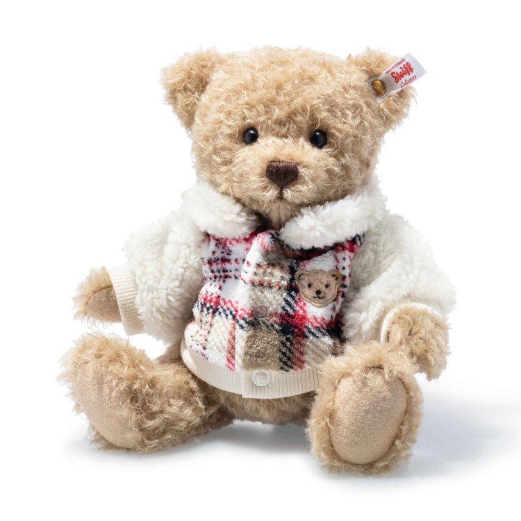 Ben Teddy bear with winter jacket (007231) 28cm